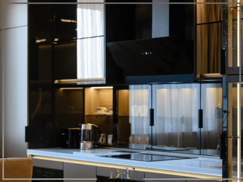 مزایا و معایب درب شیشه‌ای کابینت